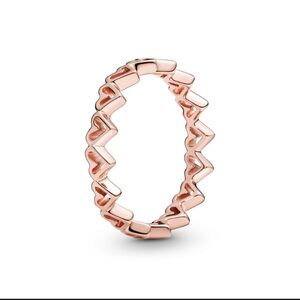 Pandora Rose Gold Heart Ring
